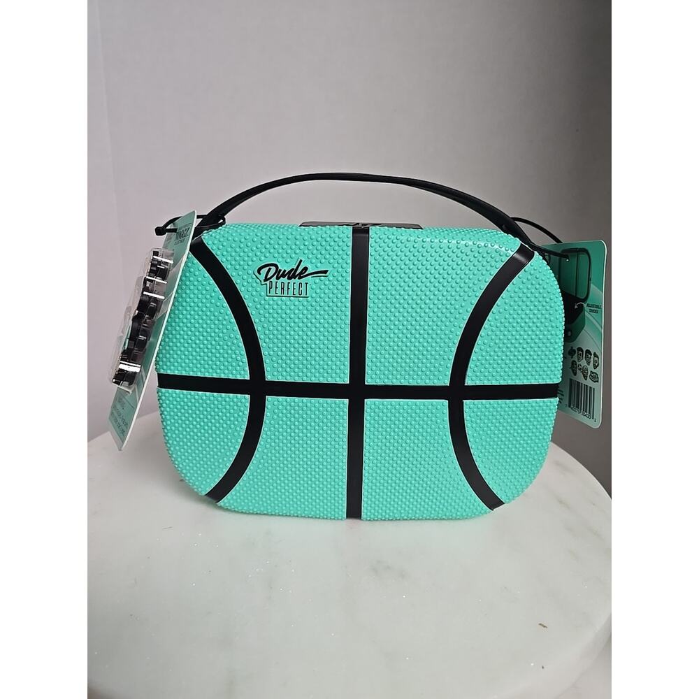 Dude Perfect Lunch box (adjustable) with NOGGS Collectibles - Black And Teal New